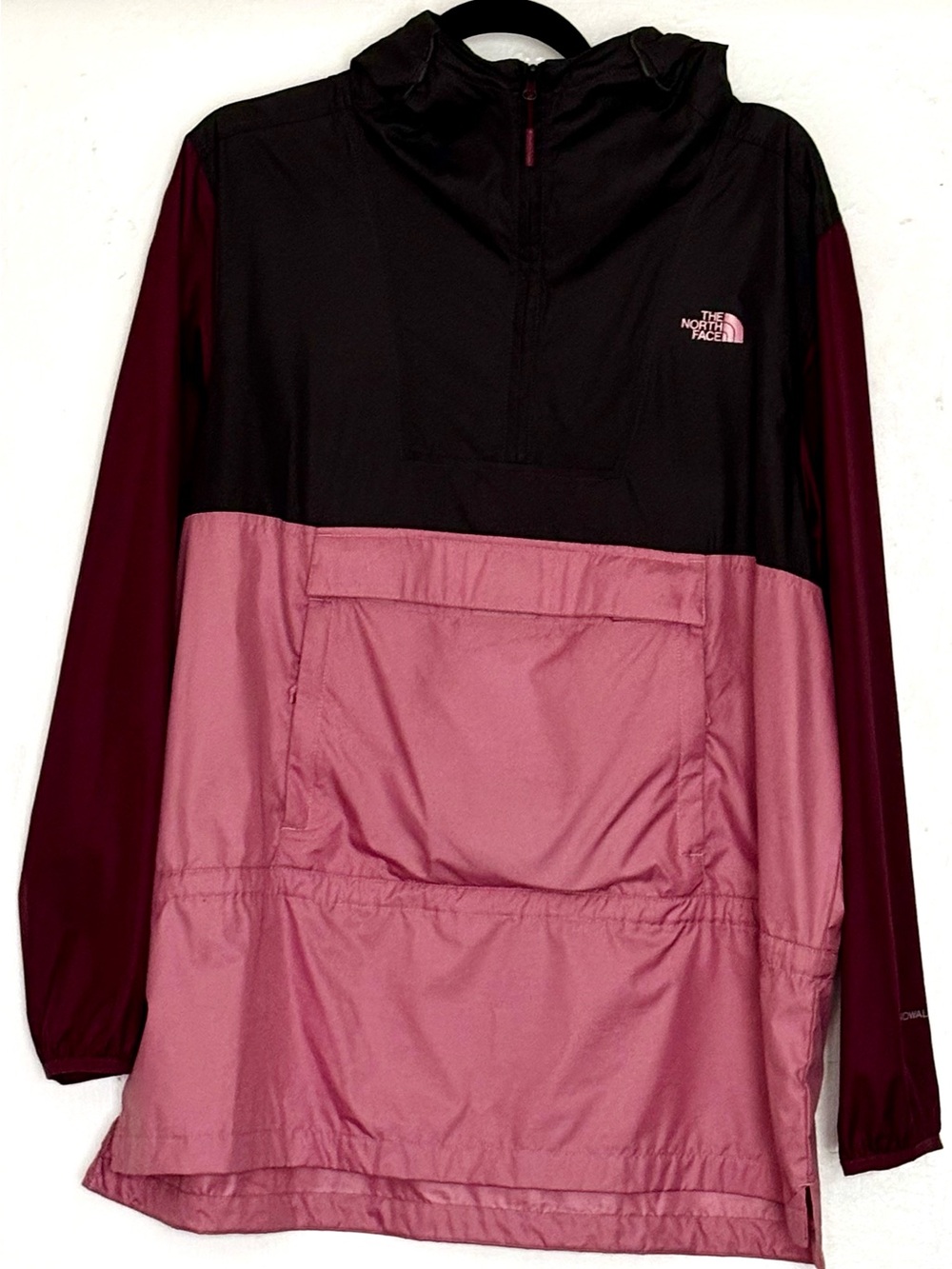 The North Face Women’s Fanorak 2.0 Packable Jacket Burgundy & Rose Size XL